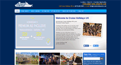 Desktop Screenshot of cruiseholidaysuk.co.uk